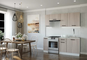 Кухонный гарнитур Шимо-1800 МДФ столешница 38 мм в Ноябрьске - noyabrsk.mebel-tymen.ru | фото