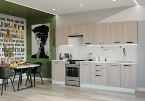 Кухонный гарнитур Шимо-3000 МДФ столешница 38 мм в Ноябрьске - noyabrsk.mebel-tymen.ru | фото