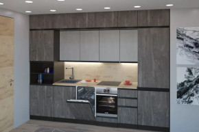 Кухонный гарнитур Симфония люкс 3000 мм в Ноябрьске - noyabrsk.mebel-tymen.ru | фото
