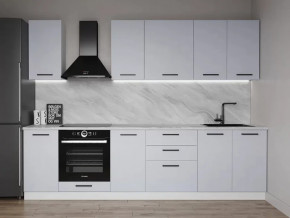 Кухонный гарнитур Смоки-2800 МДФ столешница 26 мм в Ноябрьске - noyabrsk.mebel-tymen.ru | фото