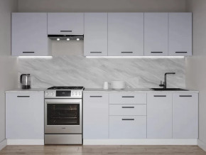 Кухонный гарнитур Смоки-3000 МДФ столешница 38 мм в Ноябрьске - noyabrsk.mebel-tymen.ru | фото