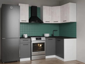 Кухонный гарнитур угловой Санторини-2000х1200 МДФ столешница 38 мм в Ноябрьске - noyabrsk.mebel-tymen.ru | фото