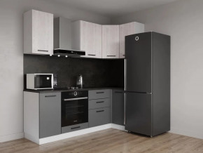 Кухонный гарнитур угловой Санторини-2200х1000 МДФ столешница 26 мм в Ноябрьске - noyabrsk.mebel-tymen.ru | фото