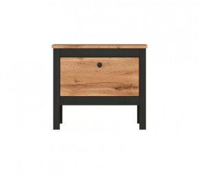 LOFT тумба KOM1K/55 (Дуб вотан/Черный) в Ноябрьске - noyabrsk.mebel-tymen.ru | фото