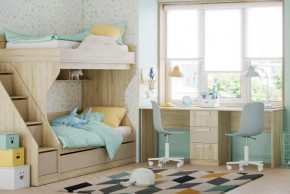 Модульная детская Акварель в Ноябрьске - noyabrsk.mebel-tymen.ru | фото