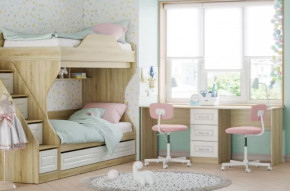 Модульная детская Оливия в Ноябрьске - noyabrsk.mebel-tymen.ru | фото