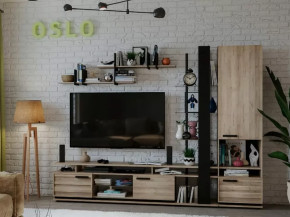Модульная гостиная Oslo в Ноябрьске - noyabrsk.mebel-tymen.ru | фото