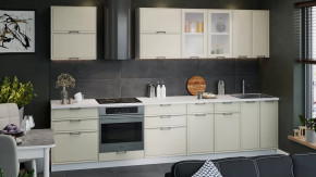 Модульная кухня «Белладжио» Белый, Софт панакота в Ноябрьске - noyabrsk.mebel-tymen.ru | фото