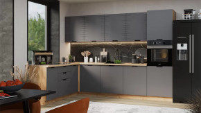 Модульная кухня «Гренада» Дуб Крафт золотой, Холст Вулкан в Ноябрьске - noyabrsk.mebel-tymen.ru | фото