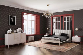 Модульная спальня Джали Персидский жемчуг/Лак Льняной в Ноябрьске - noyabrsk.mebel-tymen.ru | фото