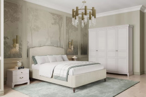 Модульная спальня Лорето Персидский жемчуг/Лак Льняной в Ноябрьске - noyabrsk.mebel-tymen.ru | фото