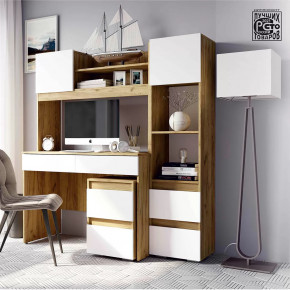 Модульный письменный стол Селфи в Ноябрьске - noyabrsk.mebel-tymen.ru | фото