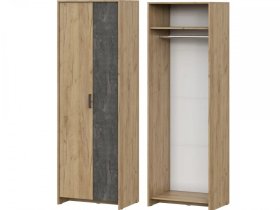 Шкаф двухстворчатый МСП-1 в Ноябрьске - noyabrsk.mebel-tymen.ru | фото