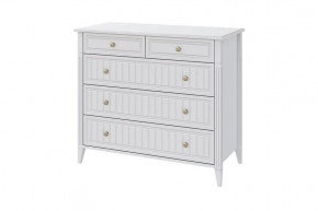 Мэгги Комод 5 ящиков Белый в Ноябрьске - noyabrsk.mebel-tymen.ru | фото