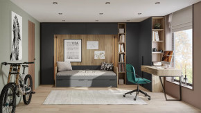 Набор детской мебели «Порто» №2 Яблоня Беллуно, Графит софт в Ноябрьске - noyabrsk.mebel-tymen.ru | фото