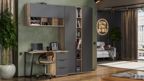 Набор детской мебели «Порто» №9 Яблоня Беллуно, Графит софт в Ноябрьске - noyabrsk.mebel-tymen.ru | фото