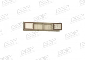 Надстройка с дверцами МС Верона для молодежи ЛДСП в Ноябрьске - noyabrsk.mebel-tymen.ru | фото