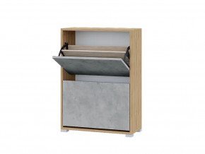 Обувница Домино Бетон в Ноябрьске - noyabrsk.mebel-tymen.ru | фото