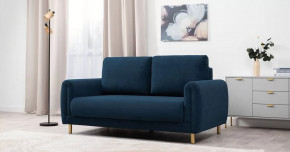 Оникс Диван-кровать Ocean 017 (синий) арт. ТД 208 в Ноябрьске - noyabrsk.mebel-tymen.ru | фото