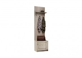 Панель комбинированная с крючками "Париж" №17 в Ноябрьске - noyabrsk.mebel-tymen.ru | фото