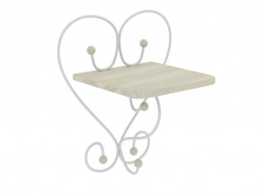 Полка настенная Милсон белая в Ноябрьске - noyabrsk.mebel-tymen.ru | фото