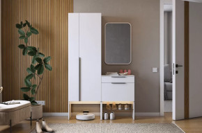 Прихожая Баско К8 белое дерево в Ноябрьске - noyabrsk.mebel-tymen.ru | фото