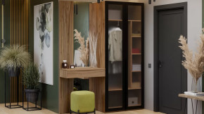 Прихожая «Порто» № 6 Яблоня Беллуно, Графит софт в Ноябрьске - noyabrsk.mebel-tymen.ru | фото