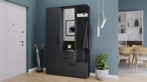 Прихожая «Витра» №5 Антрацит в Ноябрьске - noyabrsk.mebel-tymen.ru | фото