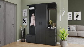 Прихожая «Витра» Антрацит в Ноябрьске - noyabrsk.mebel-tymen.ru | фото