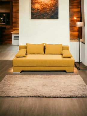 Прямой диван Киви 1 Савана Елоу в Ноябрьске - noyabrsk.mebel-tymen.ru | фото