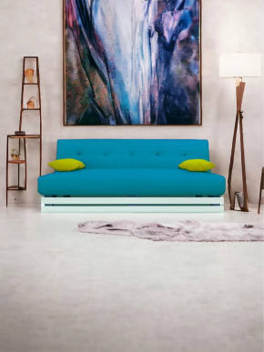 Прямой диван манго 1 Нео Азуре/Подушки Нео Эппл в Ноябрьске - noyabrsk.mebel-tymen.ru | фото