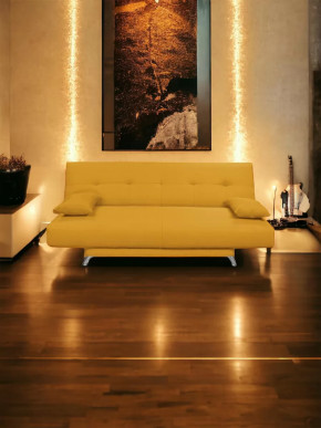 Прямой диван манго 2 Савана Елоу в Ноябрьске - noyabrsk.mebel-tymen.ru | фото