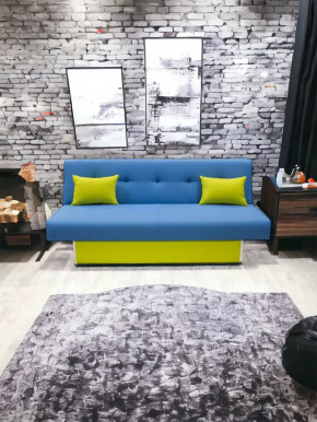 Прямой диван манго 4 Нео Азуре/Подушки Нео Эппл в Ноябрьске - noyabrsk.mebel-tymen.ru | фото