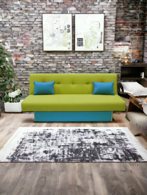 Прямой диван манго 4 Нео Эппл/Подушки Нео Азуре в Ноябрьске - noyabrsk.mebel-tymen.ru | фото