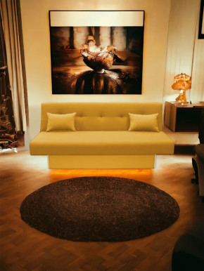 Прямой диван манго 4 Савана Елоу в Ноябрьске - noyabrsk.mebel-tymen.ru | фото