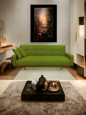 Прямой диван с подлокотниками манго 3 Савана Грин в Ноябрьске - noyabrsk.mebel-tymen.ru | фото