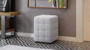 Пуф «Аристо» к/з Гольф белый в Ноябрьске - noyabrsk.mebel-tymen.ru | фото