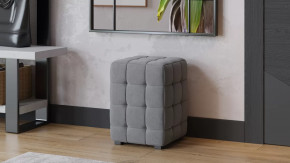 Пуф «Аристо» Велюр Серый в Ноябрьске - noyabrsk.mebel-tymen.ru | фото