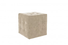 Пуф Рубик 2 капучино (велюр) в Ноябрьске - noyabrsk.mebel-tymen.ru | фото