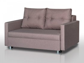 Диван Реал 120 с подлокотниками латте в Ноябрьске - noyabrsk.mebel-tymen.ru | фото