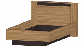 Серия Бостон Кровать 1200 дуб вотан в Ноябрьске - noyabrsk.mebel-tymen.ru | фото