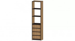 Серия Бостон Стеллаж 4 ящика дуб вотан в Ноябрьске - noyabrsk.mebel-tymen.ru | фото