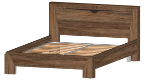 Серия Регина кровать 2х сп. 1400 дуб самдал в Ноябрьске - noyabrsk.mebel-tymen.ru | фото