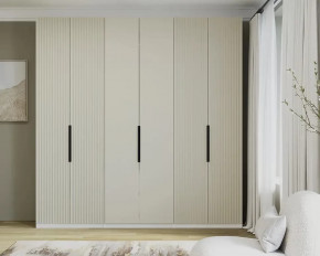 Шкаф 2250 Капучино нубук Аква в Ноябрьске - noyabrsk.mebel-tymen.ru | фото