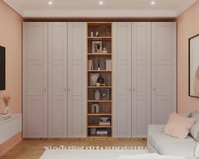 Шкаф 3000 Софт серый Графика в Ноябрьске - noyabrsk.mebel-tymen.ru | фото