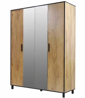 Шкаф 4-х створчатый Лофт 4 в Ноябрьске - noyabrsk.mebel-tymen.ru | фото