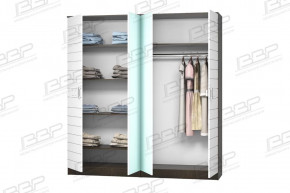 Шкаф 4х-створчатый МС спальня Афина МДФ глянец в Ноябрьске - noyabrsk.mebel-tymen.ru | фото