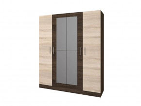 Шкаф четырехстворчатый Леси Кантербери-Сономо в Ноябрьске - noyabrsk.mebel-tymen.ru | фото