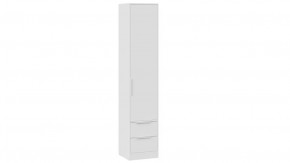 Шкаф для белья «Марли» Белый в Ноябрьске - noyabrsk.mebel-tymen.ru | фото