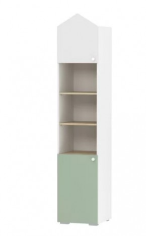 Шкаф для книг Банни НМ 041.44 Меренга/Макарун в Ноябрьске - noyabrsk.mebel-tymen.ru | фото